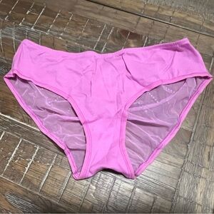 NWT Victoria’s Secret Hiphugger panties with studded sheer back